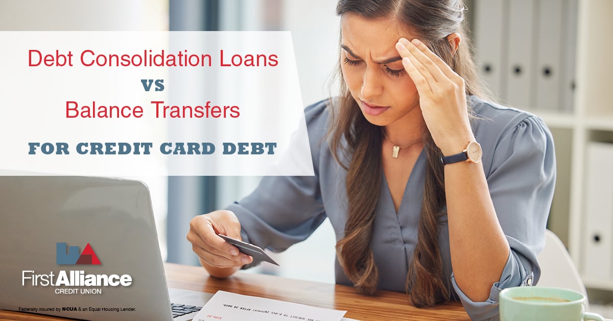 Debt Consolidation Loans vs Balance Transfers for Credit Card Debt